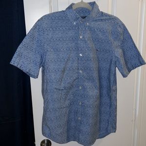 Blue Vineyard Vines Slim Fit Whale Shirt